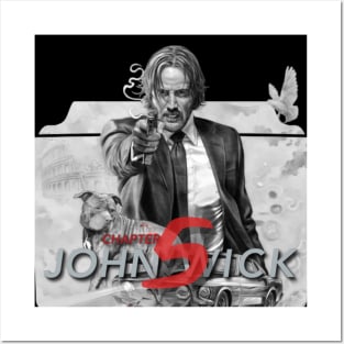 JOHN WICK chapter 5 Posters and Art